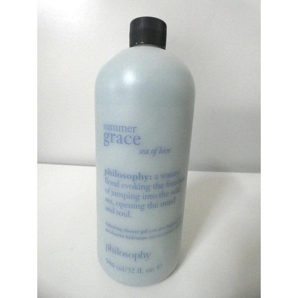 Summer Grace Sea of Love Jumbo Hydrating Shower Gel Bubble Bath 32 fl oz NO PUMP